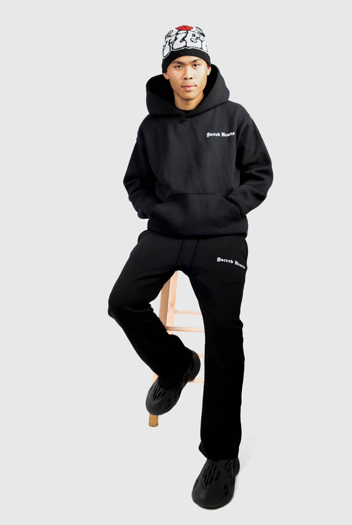 SACRED HEARTS FLARED SWEATS